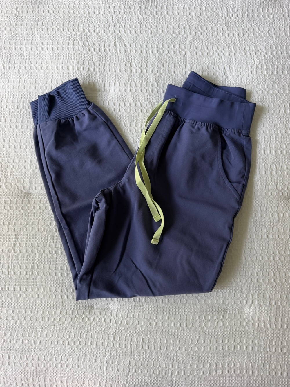 FIGS Zamora Jogger Scrub Pants Periwinkle Small Petite